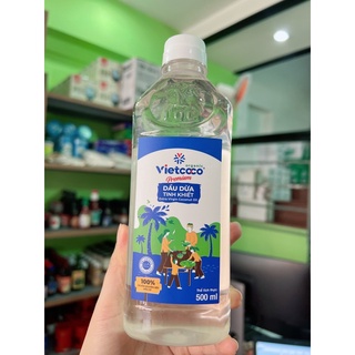 Dầu dừa ép lạnh hữu cơ Vietcoco 500ml