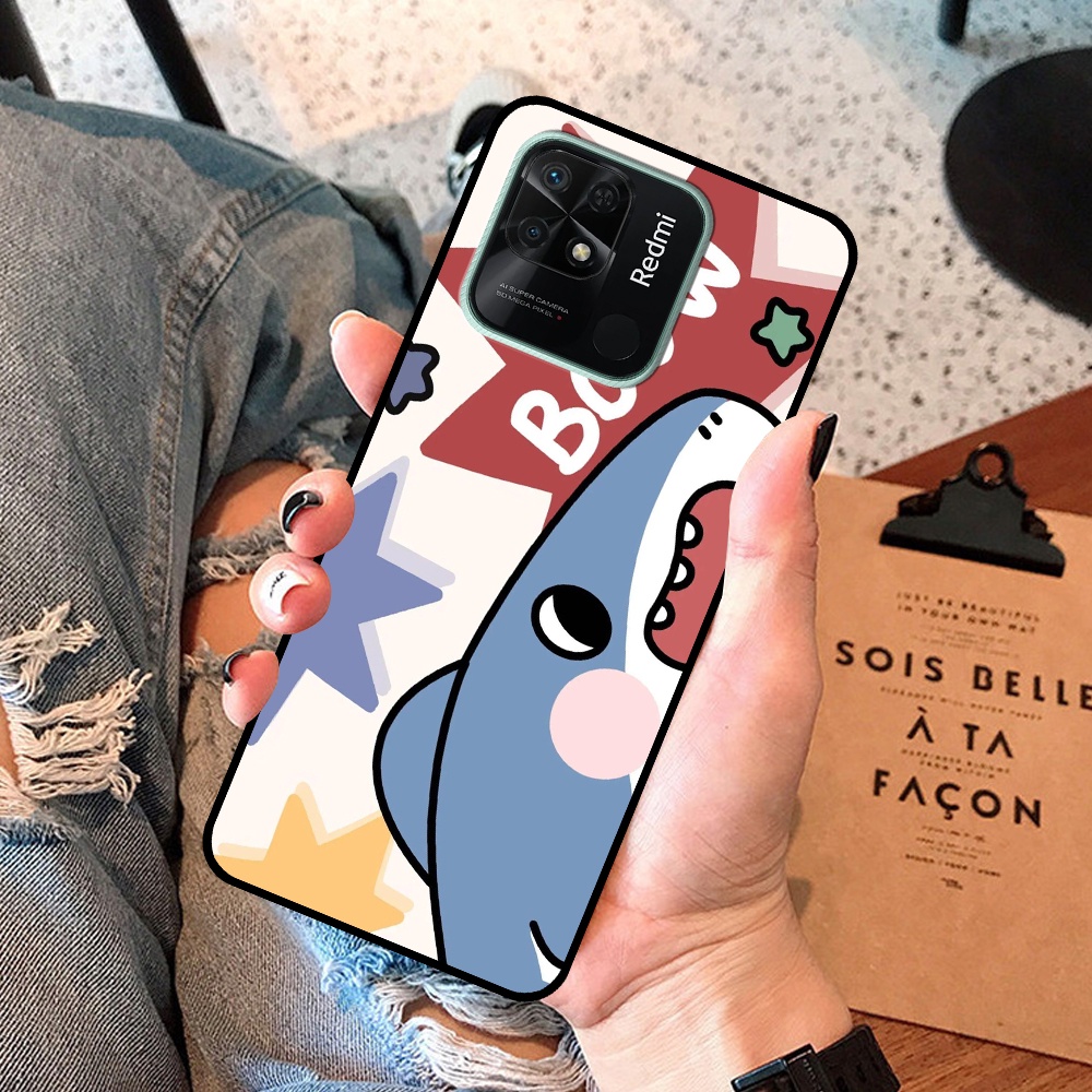 Ốp Xiaomi Poco C40 in hình cá mập, khủng long dễ thương, cute (T01 - T06)