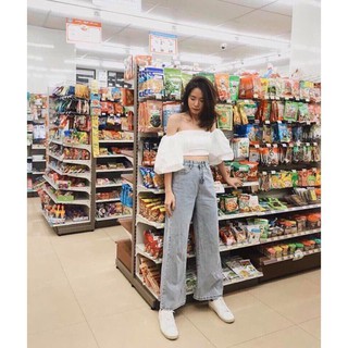 Áo kiểu nữ croptop áo croptop