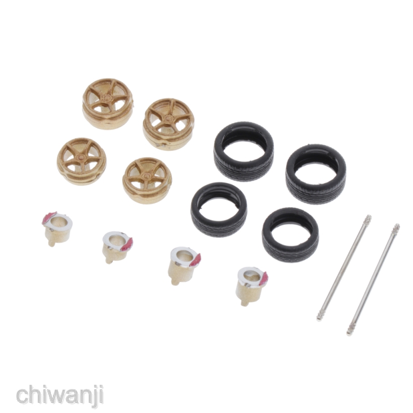 Gói 4 Lốp bánh xe sửa đổi tỷ lệ 1: 64 để nâng cấp các bộ phận