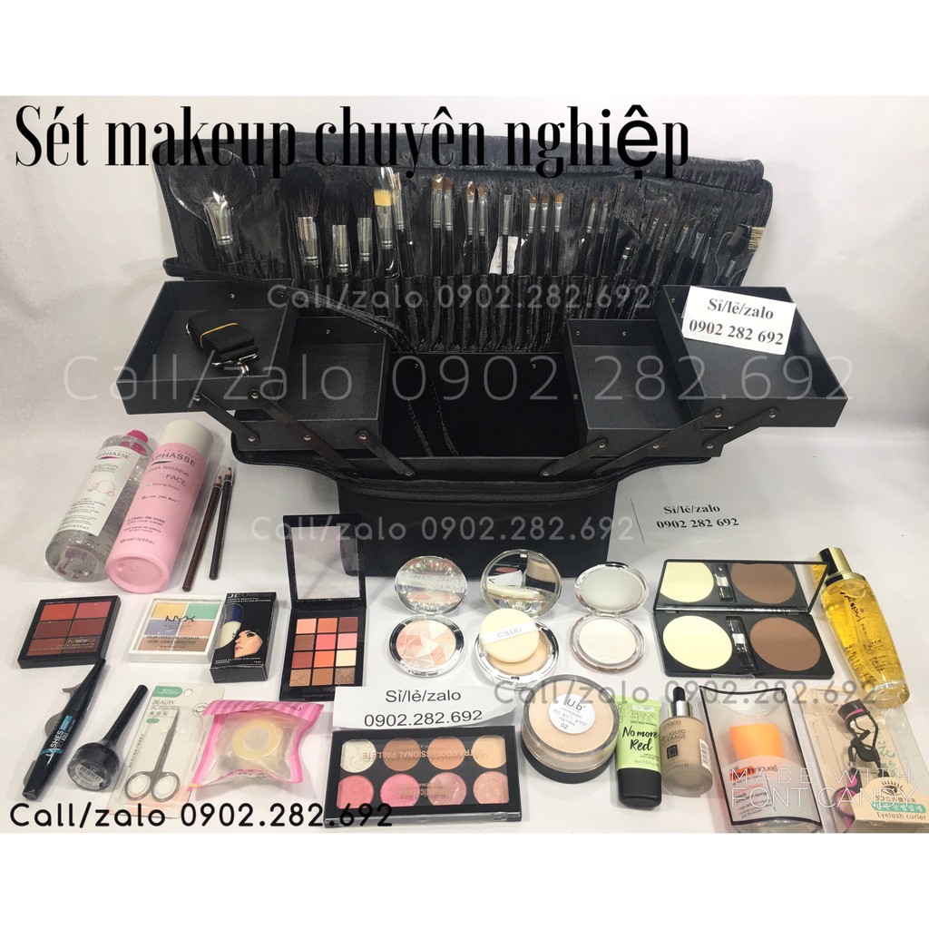 Sét Đồ Makeup, Trang Điểm Chuyên Nghiệp/ Kỷ Yếu