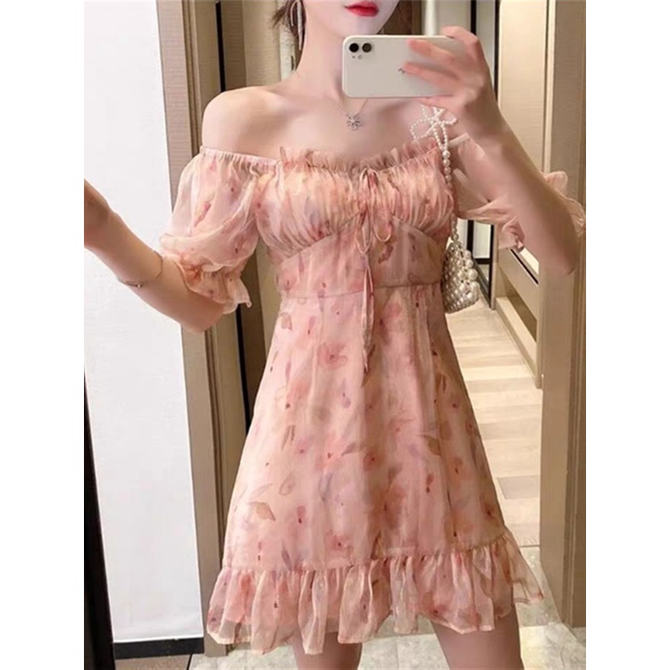 váy maxi hoa cao cấp hàng QC (V08)