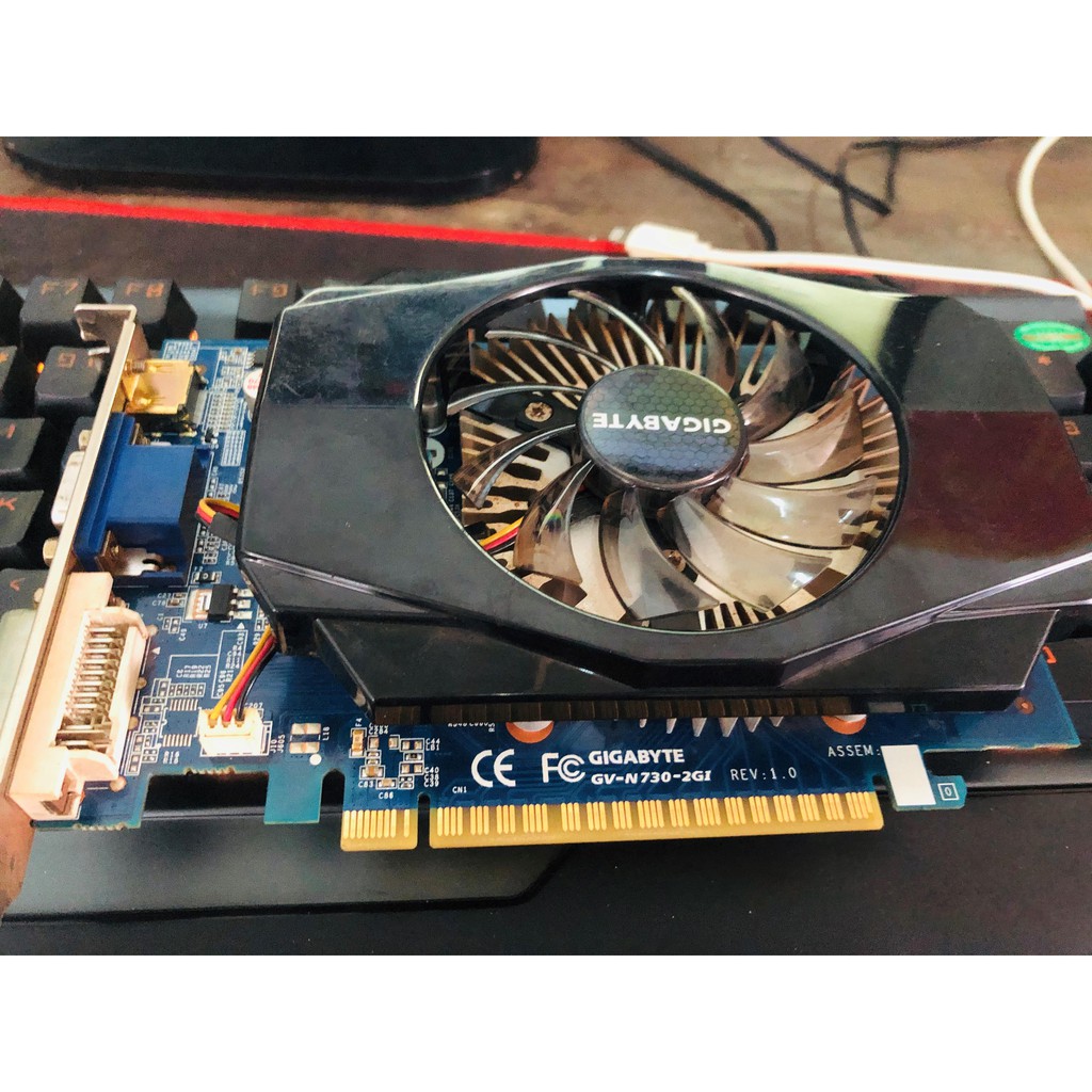 VGA - Card Màn Hình Gigabyte GT 730 2GB GDDR3 | BigBuy360 - bigbuy360.vn