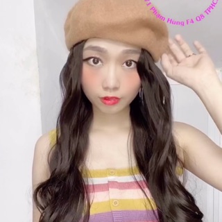 Tóc Giả Nón tròn, mũ tóc