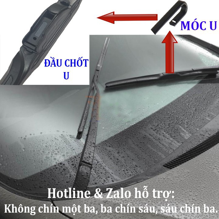 Cần gạt mưa dùng cho xe Mazda 2 Đời từ 2012 - Trở lên VÀ CÁC DÒNG XE KHÁC HÃNG MAZDA - Công nghệ Đức