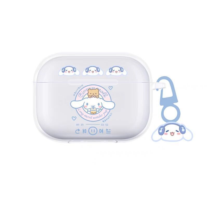Vỏ Bảo Vệ Hộp Sạc Tai Nghe Bluetooth Không Dây Airpods 1 2 3 Pro 2 PRO2 Inpods 12 Trong Suốt I12 Họa Tiết Hoạt Hình Dễ Thương