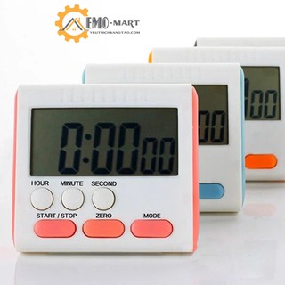 Đồng hồ bấm giờ đếm ngược mini v3 💦 bh 12 tháng 💦 màn lcd lớn, hẹn giờ chính xác đến từng giây