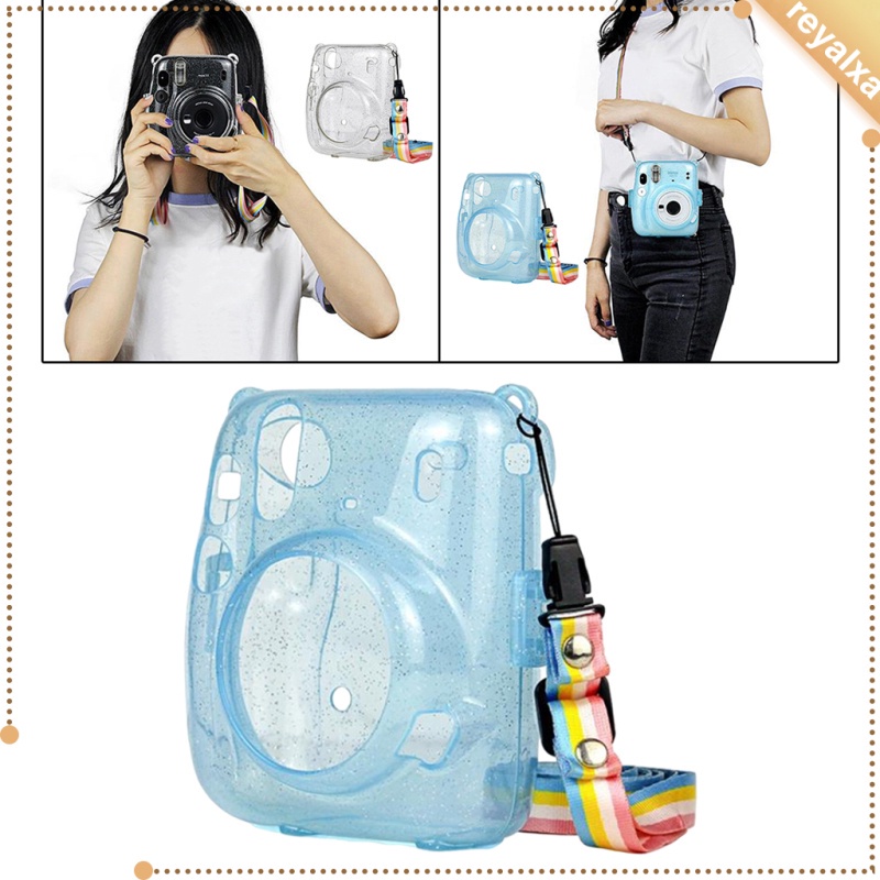 Túi Đựng Máy Ảnh Mini 11 Có Dây Đeo Điều Chỉnh Được Kèm Hộp Đựng Pha Lê Ốp