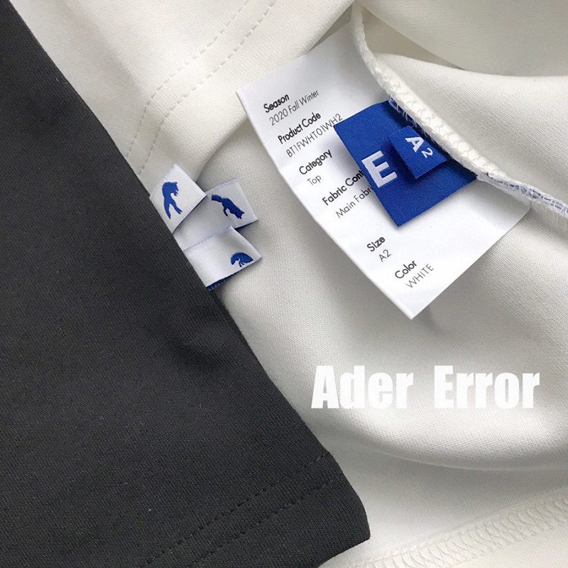 Áo thun ngắn tay ADER Error x Maison Kitsune tetris fox T-shirt ss21