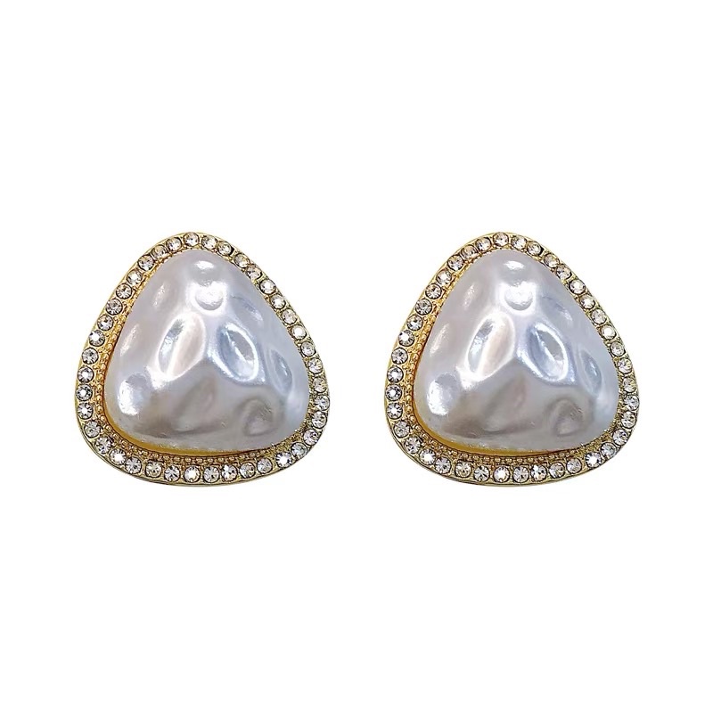 Hoa tai đính đá phong cách thanh lịch - Maben