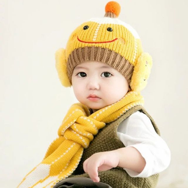 Mũ khăn mặt cười