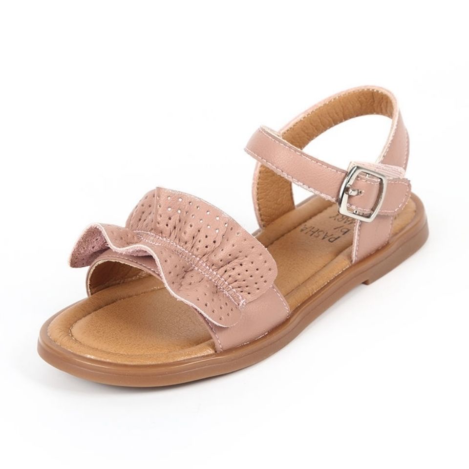 Giày Sandal Đế Mềm Phong Cách Thời Trang Mới 2022 Cho Bé Gái