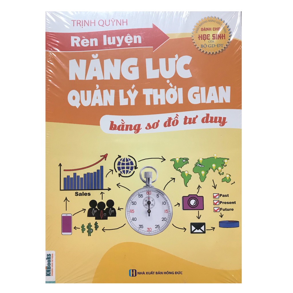 Sách - Rèn luyện năng lực quản lý thời gian bằng sơ đồ tư duy ( Tặng kèm Sổ tay bí kíp )