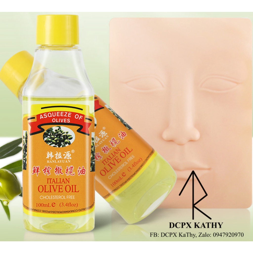 Dầu lau mực học phun xăm