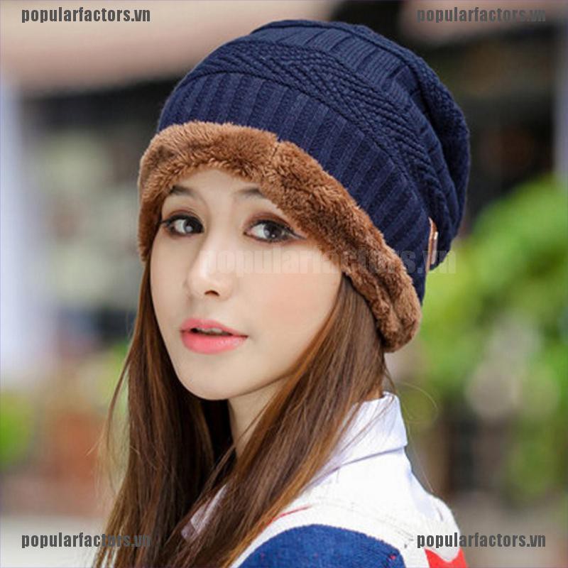Mũ len giữ ấm mùa đông thời trang dành cho nam nữ