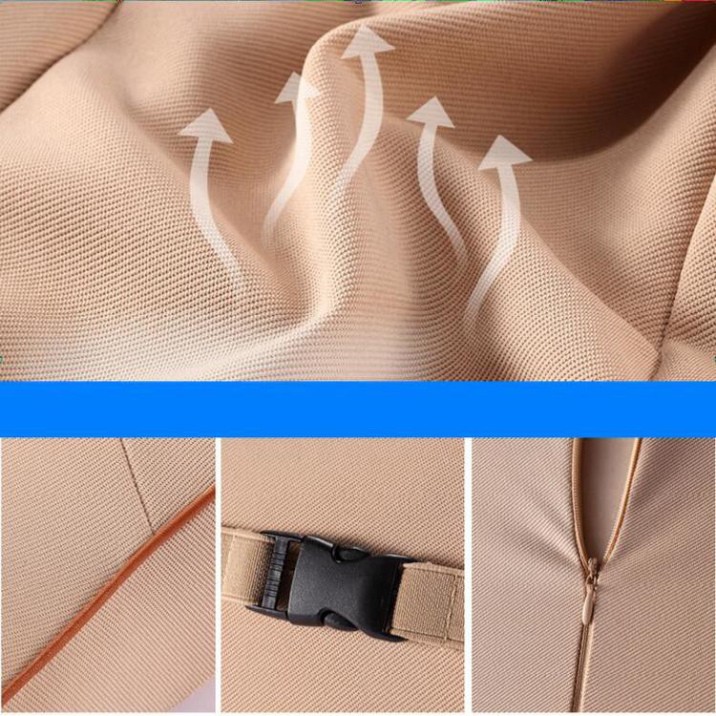 Sản Phẩm Gối Tựa Đầu Chất Liệu Cao Su Non Cao Cấp Dùng Trên Ô Tô, Xe Hơi Mã-A02: Màu Đen và Ghi .