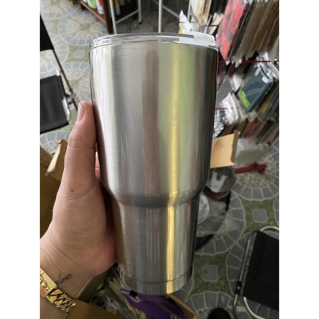 Ly giữ nhiệt 900ml tặng kèm 1 túi giữ nhiệt+ nắp chống tràn+ống hút
