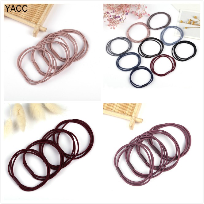 Dây buộc tóc ba trong một độ co giãn cao sành điệu