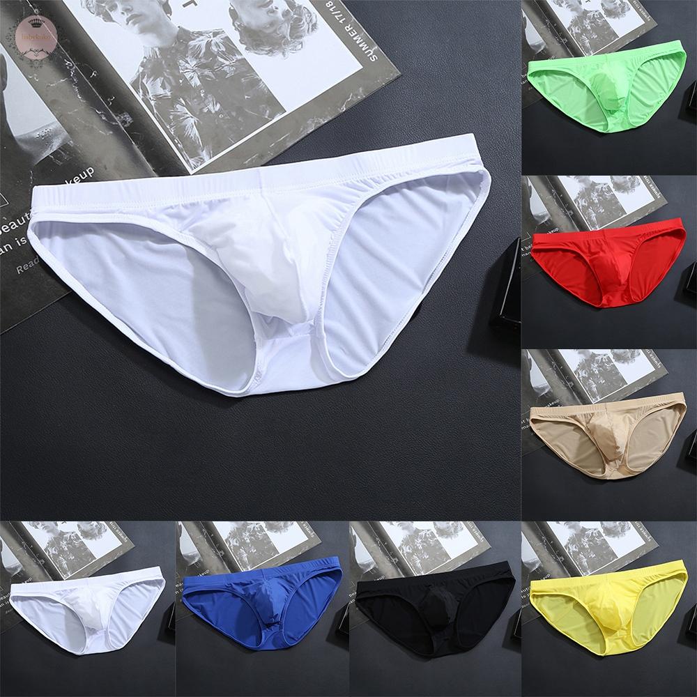 Sexy Underwear Men Thong Sexy  U Pouch Breathable Low Waist Underpants U Pouch Soft