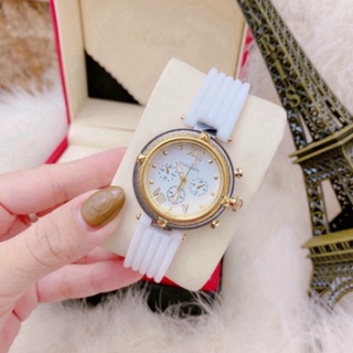 Đồng Hồ Đeo Tay VERSACE, Đồng Hồ Nữ Thời Trang Chống Nước Dây Cao Su Silicon