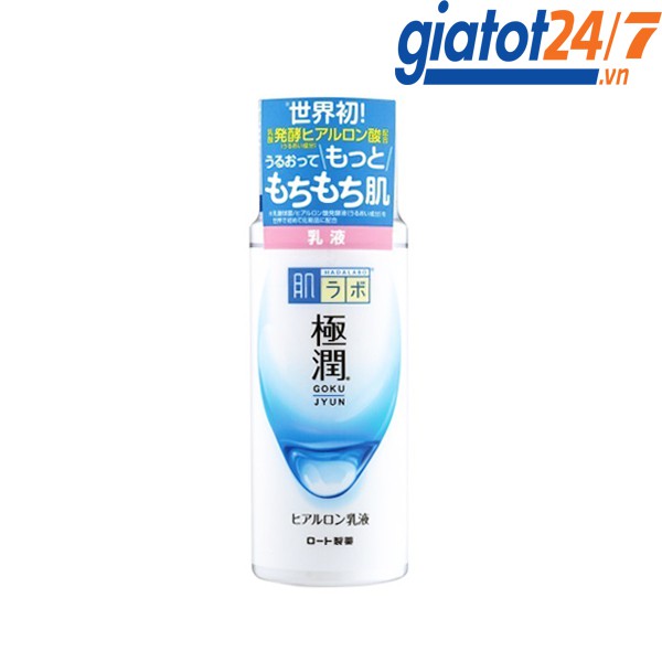 Tinh Chất Dưỡng Ẩm Hadalabo Emulsion Gokujyun 140ml [Mẫu mới]