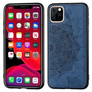 Ốp Điện Thoại Chống Sốc Chống Trượt Họa Tiết Mandala Cho Apple iPhone 11 12 i11 i12 Pro Max