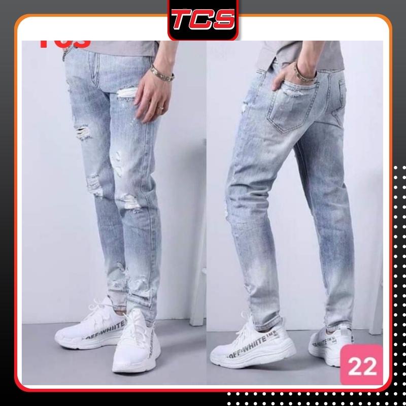 ( MUA ĐỂ NHẬN QUÀ) Quần jeans nam đen trơn chất bò cao cấp co dãn 4 chiều cực đẹp KÈM NHIỀU MẪU MỚI (có bigsize)TCS 06