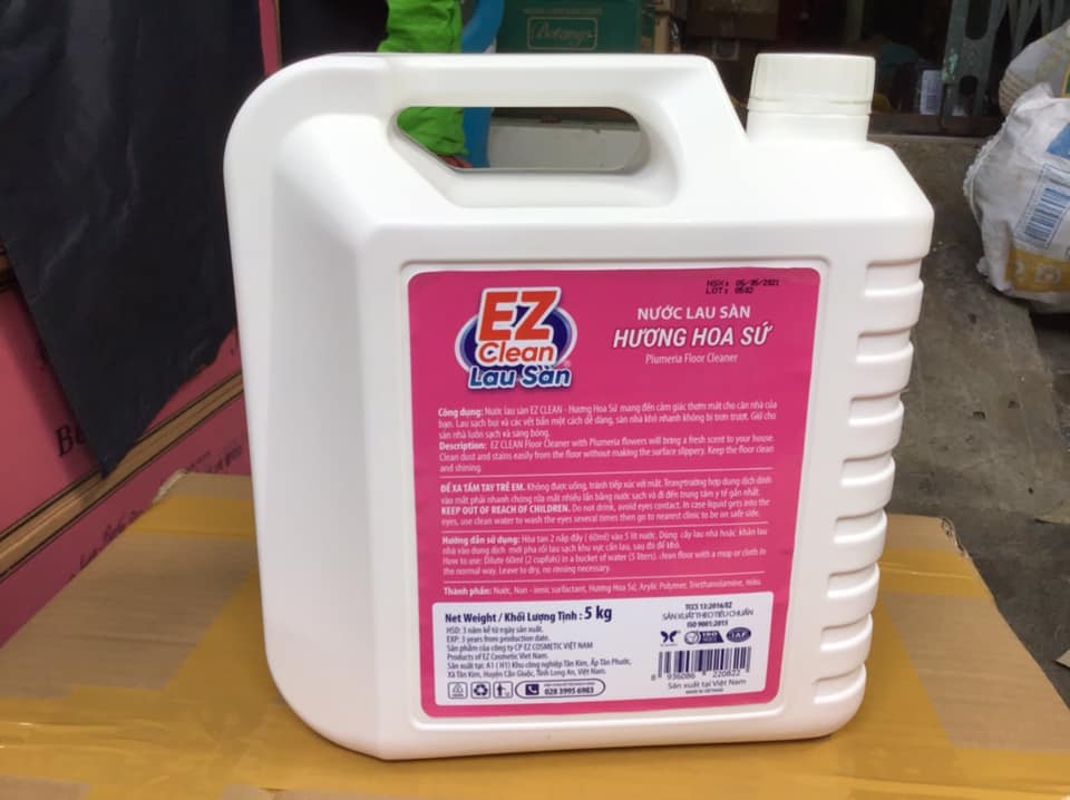 Nước lau sàn EZ Clean 5 lít