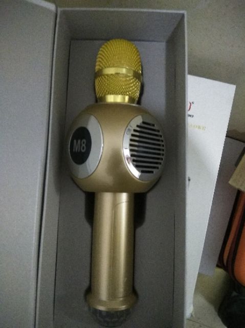 Mic karaoke M8 3in1 bảo hành 6 tháng đổi mới /OP12