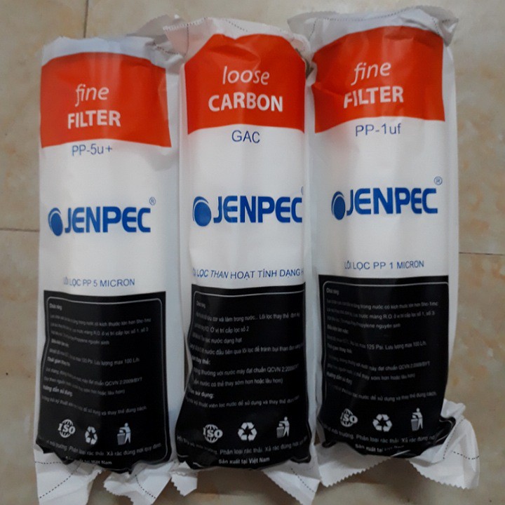 Lõi lọc nước jenpec 123 chính hãng