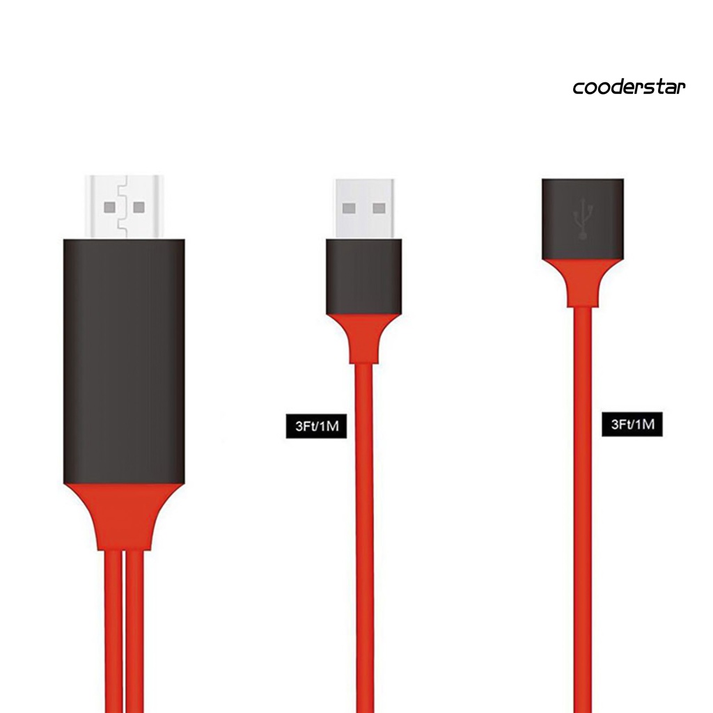 Cáp Chuyển Đổi Hdmi 1080p Sang Hdtv Cho Ios / Android