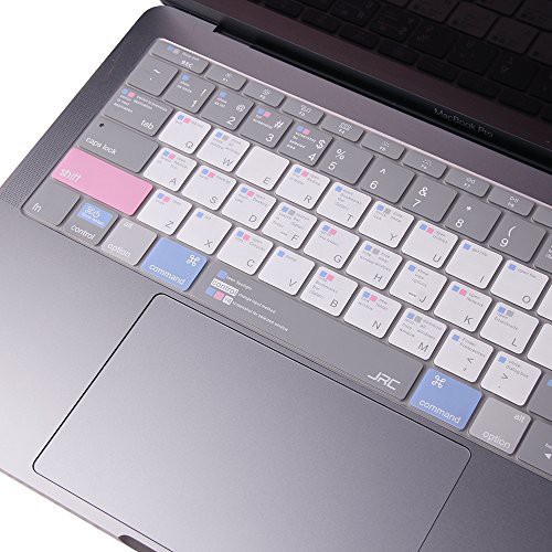 [Cam kết chính hãng] Phủ bàn phím JRC ShortCut màu Xám cho Macbook đủ dòng