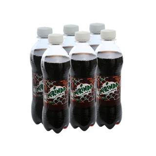 6 chai nước ngọt Mirinda hương sá xị 390ml