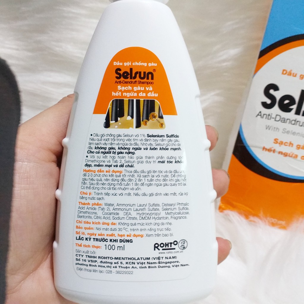 Dầu gội chống gàu Selsun 100ml/ 50ml | BigBuy360 - bigbuy360.vn