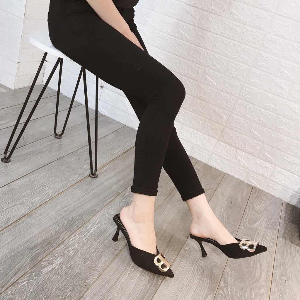 Sục cao gót Balenciaga 6cm Hàng Quảng Châu VIC fullbox túi giấy