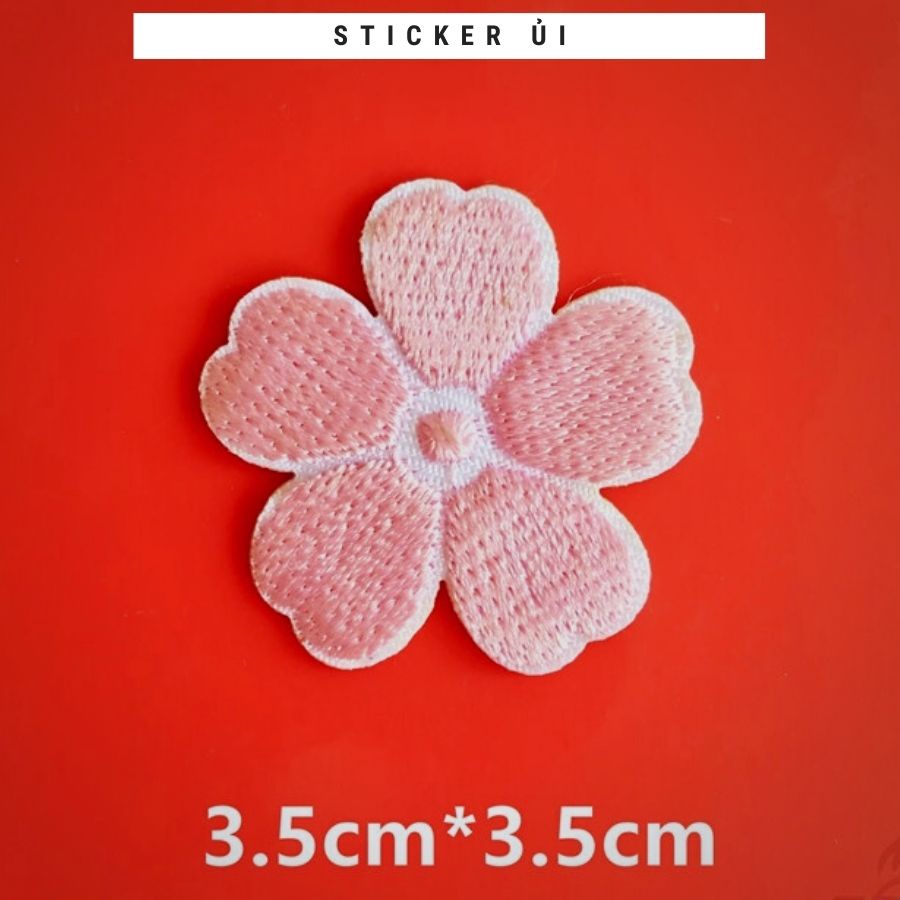 Sticker ủi áo Cao cấp - CÓ SẴN KEO ỦI - sticker vải dùng làm miếng vá áo, phụ kiện trang trí quần áo, balo, giày, nón