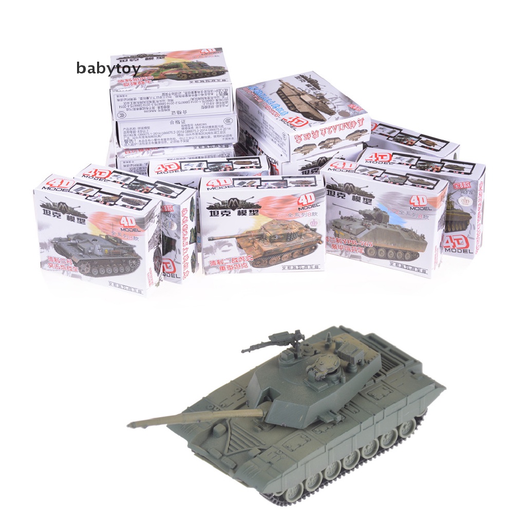 Mô Hình Xe Tăng 4D Bằng Nhựa Tỉ Lệ 1 / 72Mô Hình Xe Tăng Đồ Chơi Tỉ Lệ 1: 72Mô Hình Lắp Ráp Xe Tăng 4D Tỉ Lệ 1 / 72