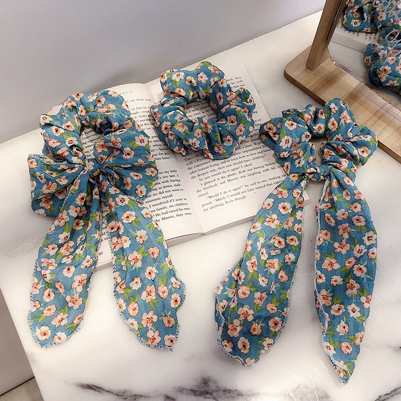 Dây Cột Tóc Thắt Nơ Phong Cách Mori Đơn Giản Dễ Thương 22409