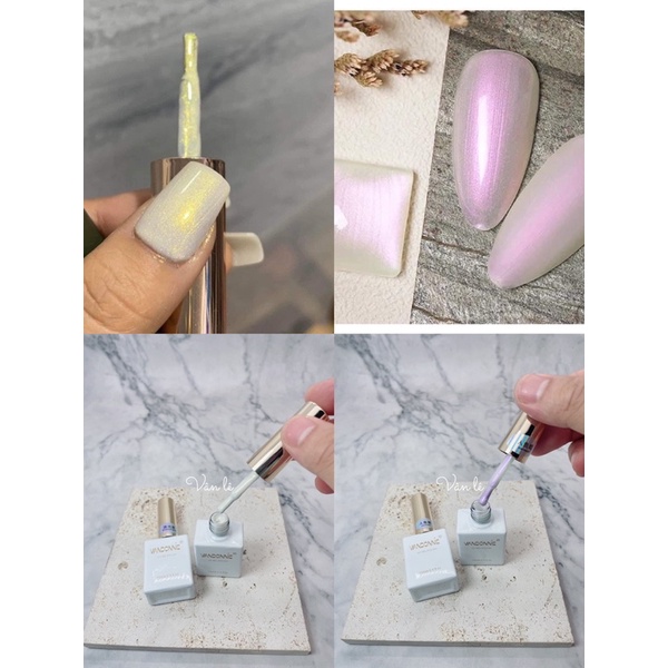 sơn gel nhũ ánh trai vandonnie lẻ màu siêu hot 15ml