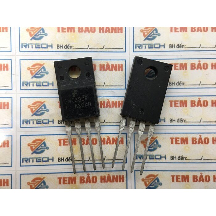 Combo 5 con 5M0380R IC nguồn TO220F-4