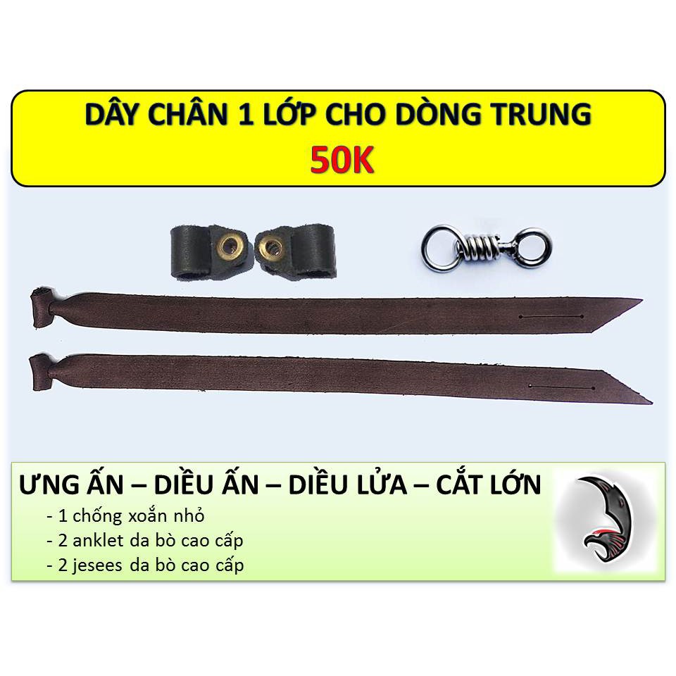 DÂY CHÂN 1 LỚP CHO CHIM SĂN
