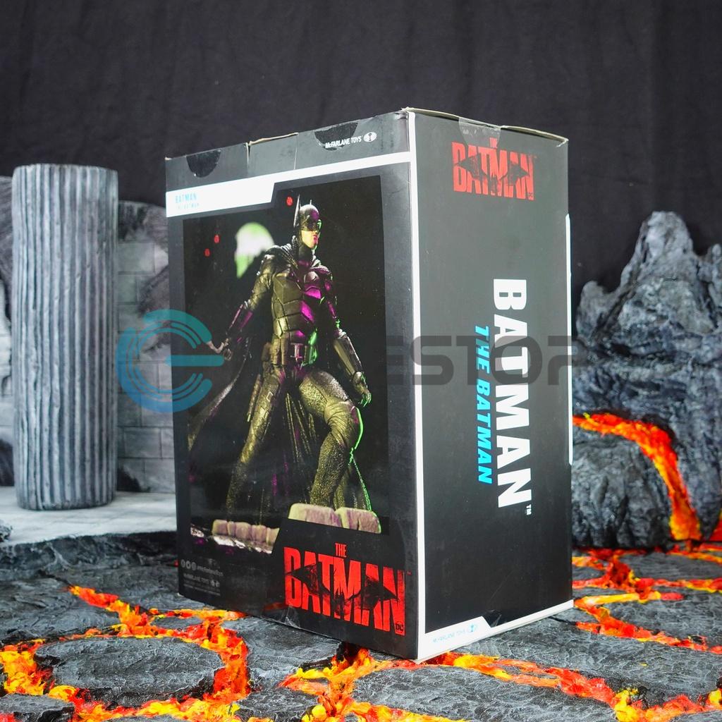Mô hình DC Multiverse The Batman Deluxe 30cm McFarlane Mô hình có khớp Nhựa PVC ABS Chính hãng Mỹ DCMF57