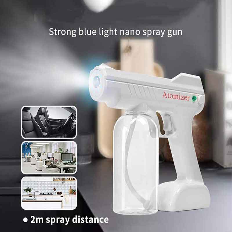 Súng phun khử khuẩn NANO 8 mắt lõi đồng diệt khuẩn diệt virus bằng tia UV phòng chống dịch bệnh