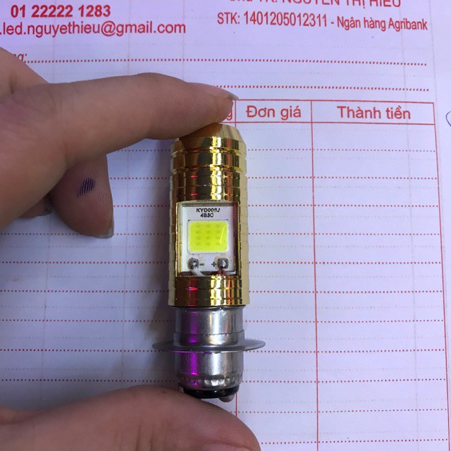 QH-Đèn led siêu sáng chân M5 cho xe máy