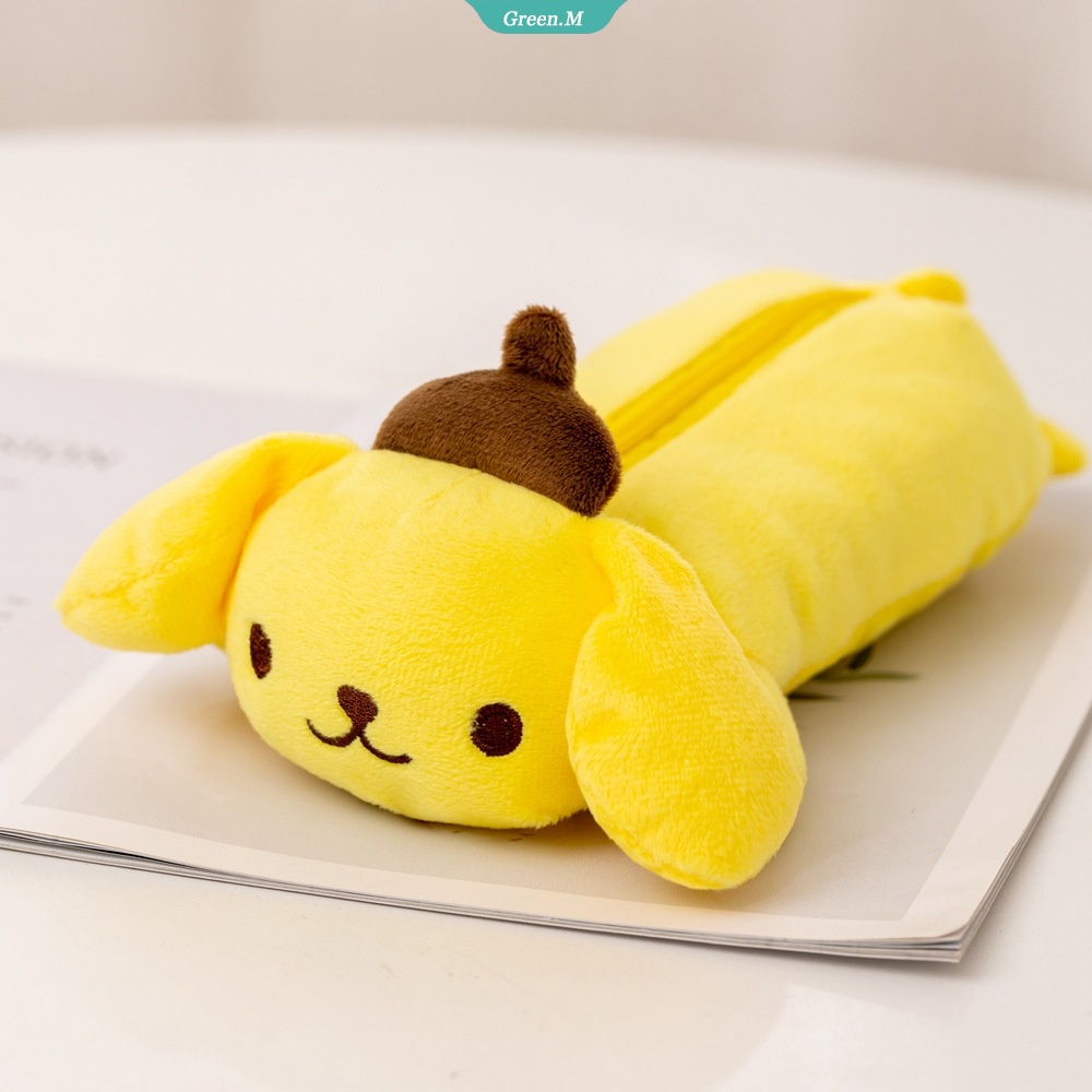 Túi Đựng Bút Bằng Vải Bông Mềm Mại Hình Sanrio Kuromi Hello Kitty My Melody Dễ Thương Mới Lạ Làm Quà Tặng Cho Học Sinh Nam Nữ