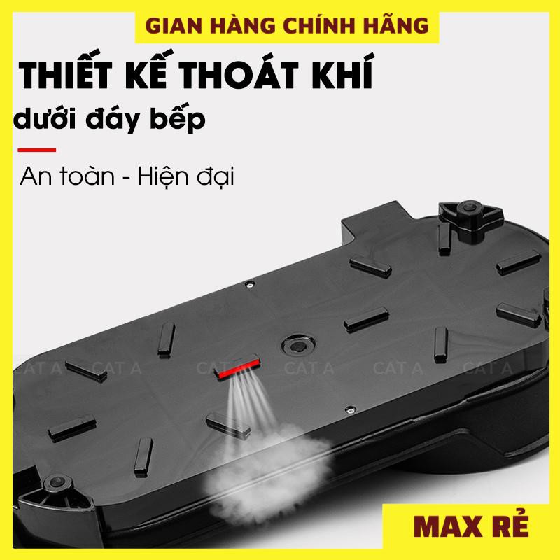 Bếp Lẩu Nướng, Bếp lẩu điện đa năng không khói Nấu Lẩu, Chiên, Xào, Rán - Nhanh chín thực phẩm, tiết kiệm