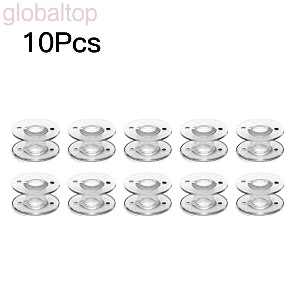 Set 10 Cuộn Chỉ Trong Suốt Cho Máy May Cs-100T / Cs-6000 / Cs-6000I / Cs-6000T