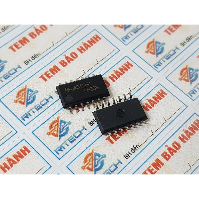 [Combo 10 chiếc] LM339 IC So Sánh SOP-14 Kích Thước 5.2mm