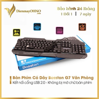 Bàn Phím Có Dây Bosston G7 Bàn Phím Máy Tính Văn Phòng – OHNO Việt Nam