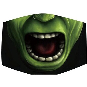 Khẩu trang haloween 3d in hình vui nhộn Khẩu Trang hài hước sáng tạo biểu hiện cá tính khẩu trang bông chống bụi